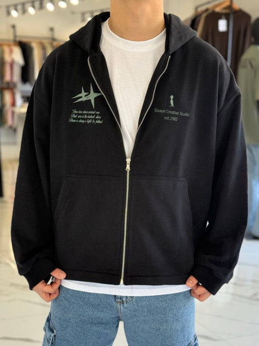 Campera boxy fit