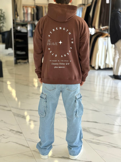 Canguro oversize "be brave"