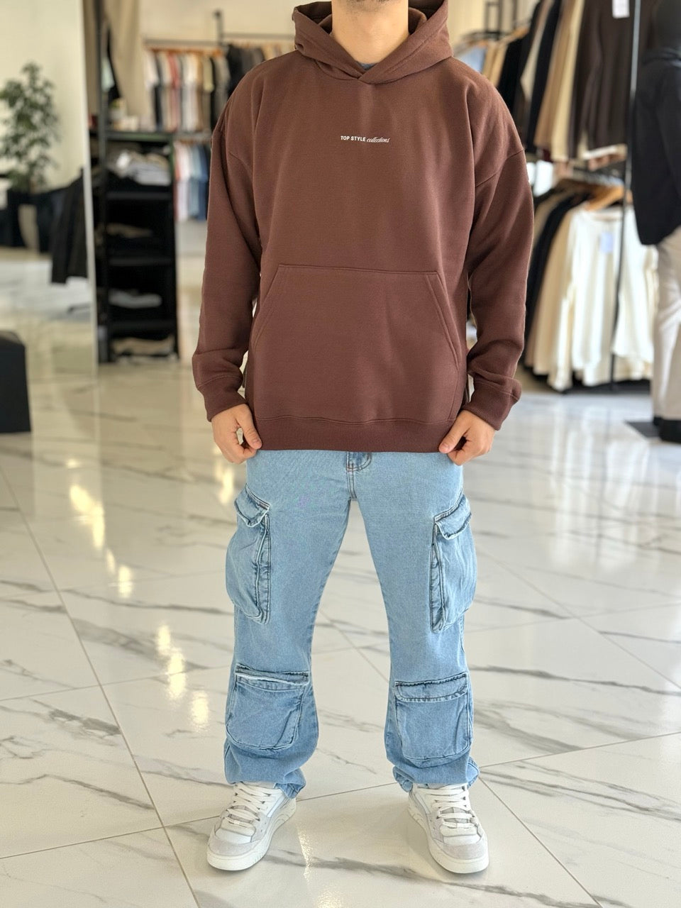Canguro oversize "be brave"