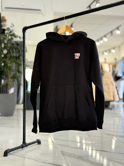 Canguro oversize negro "top style"