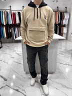 Canguro oversize “habano” beige