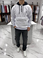 Canguro oversize “habano” blanco