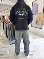 Canguro oversize negro "collections"