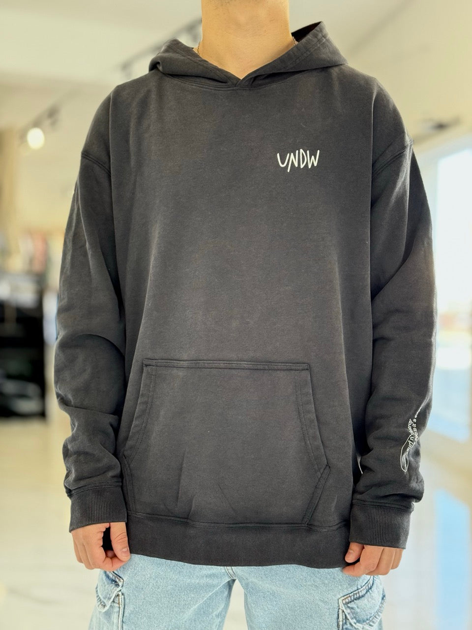 Canguro oversize "colombo" negro