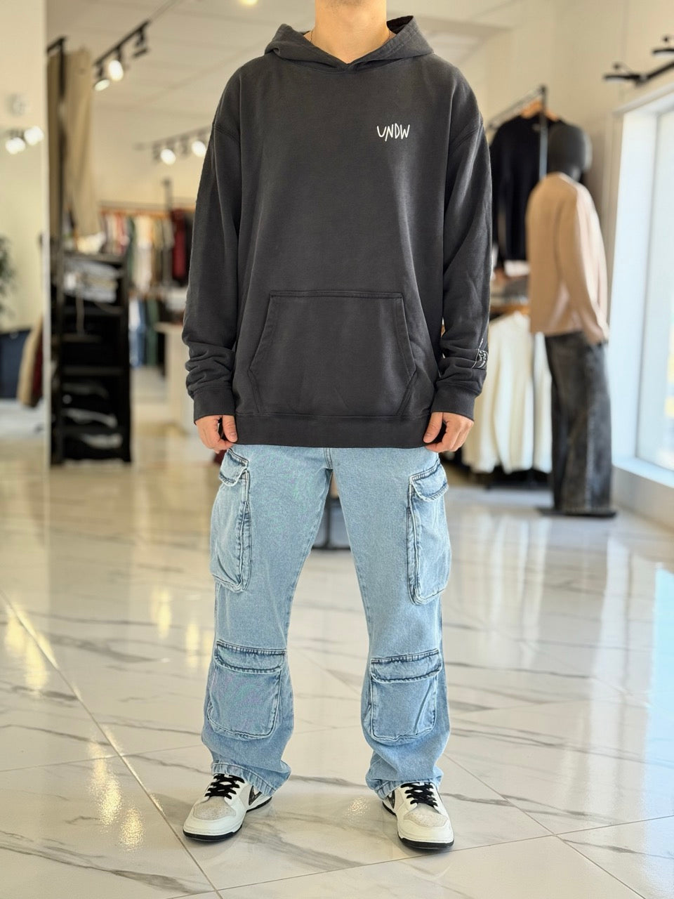 Canguro oversize "colombo" negro