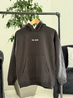 Canguro oversize negro "streetwear"