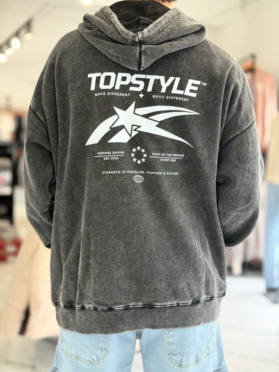 Canguro oversize "TS Stars"