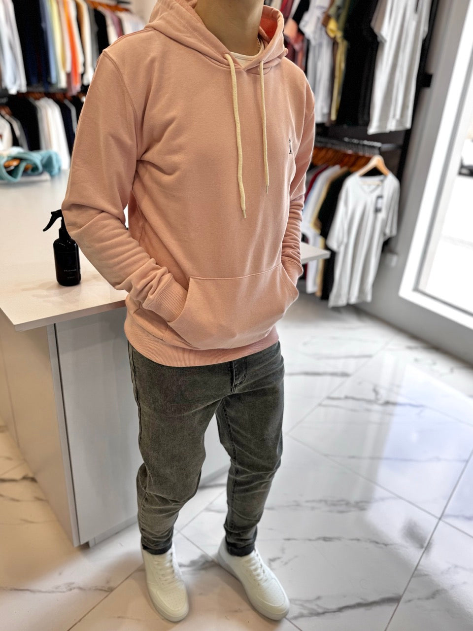 Canguro sin felpa rosa