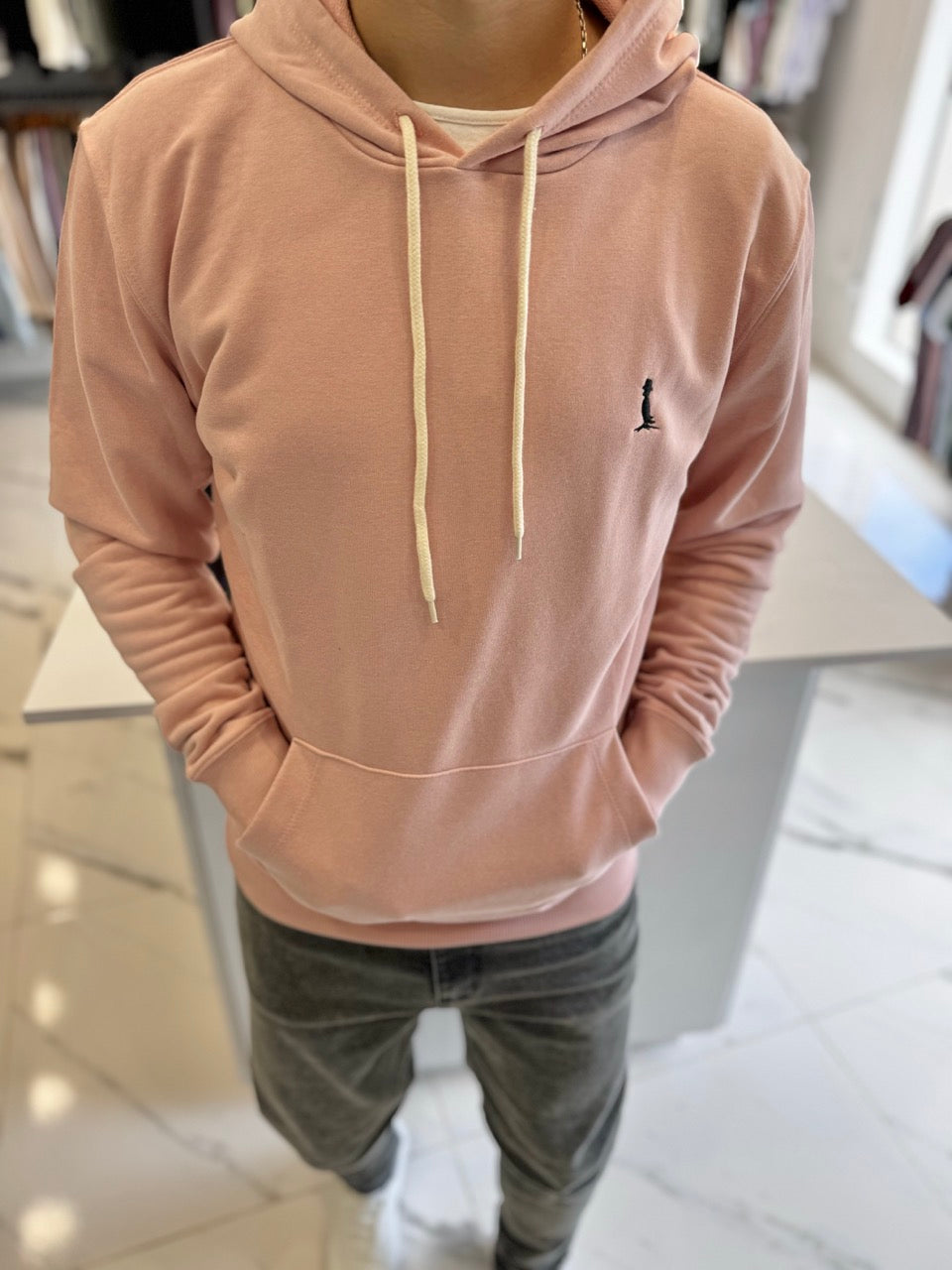 Canguro sin felpa rosa