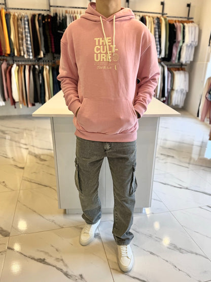 Canguro oversize "the culture" rosa