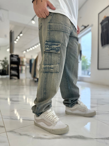 Cargo jean óxido