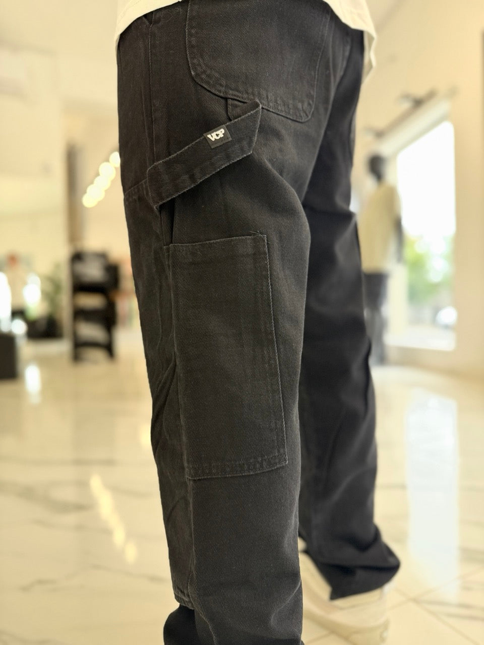 Jean carpintero "Texas" negro