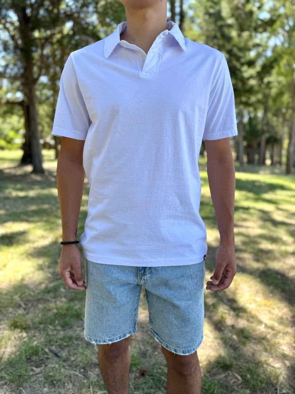 Remera chomba blanca