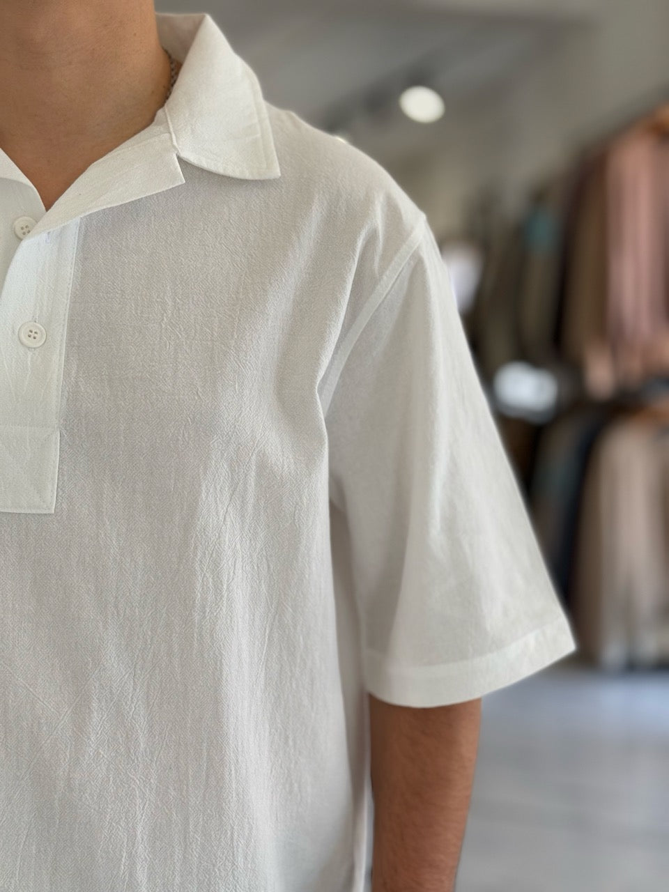 Chomba oversize de lino