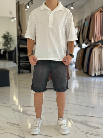 Chomba oversize de lino