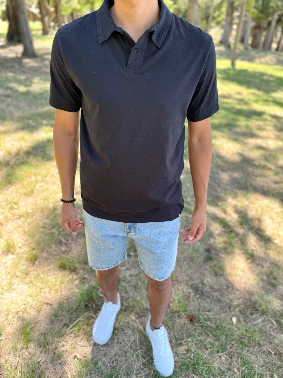 Remera chomba negra