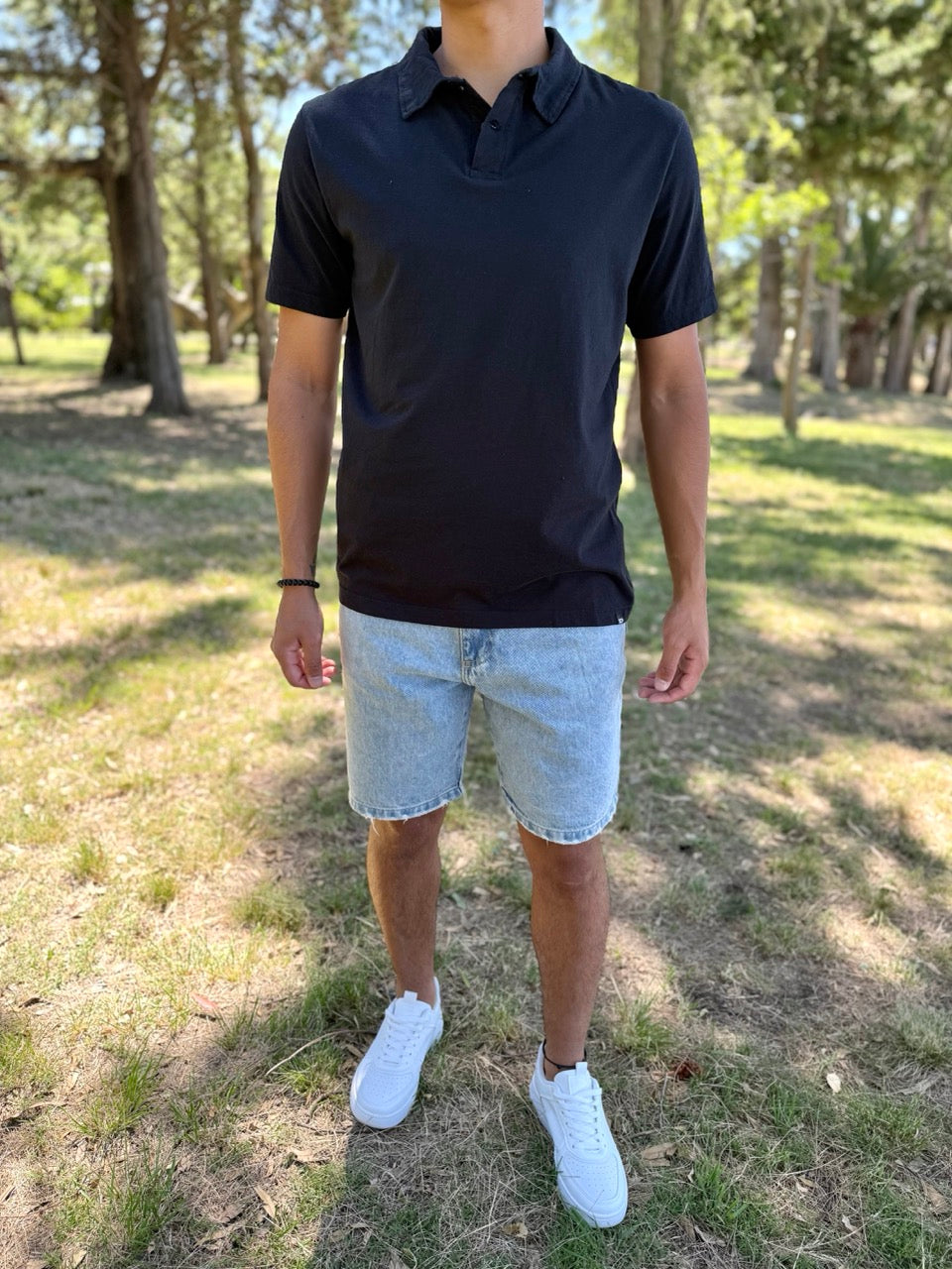 Remera chomba negra
