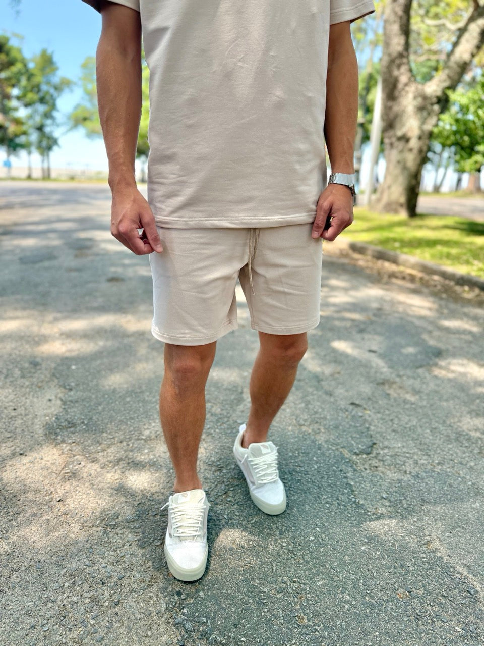 Conjunto beige