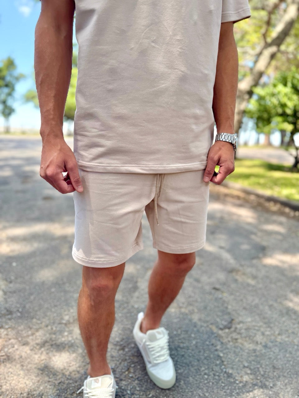 Conjunto beige