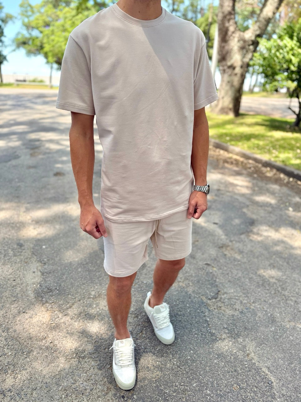 Conjunto beige