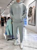 Conjunto jogging celeste claro
