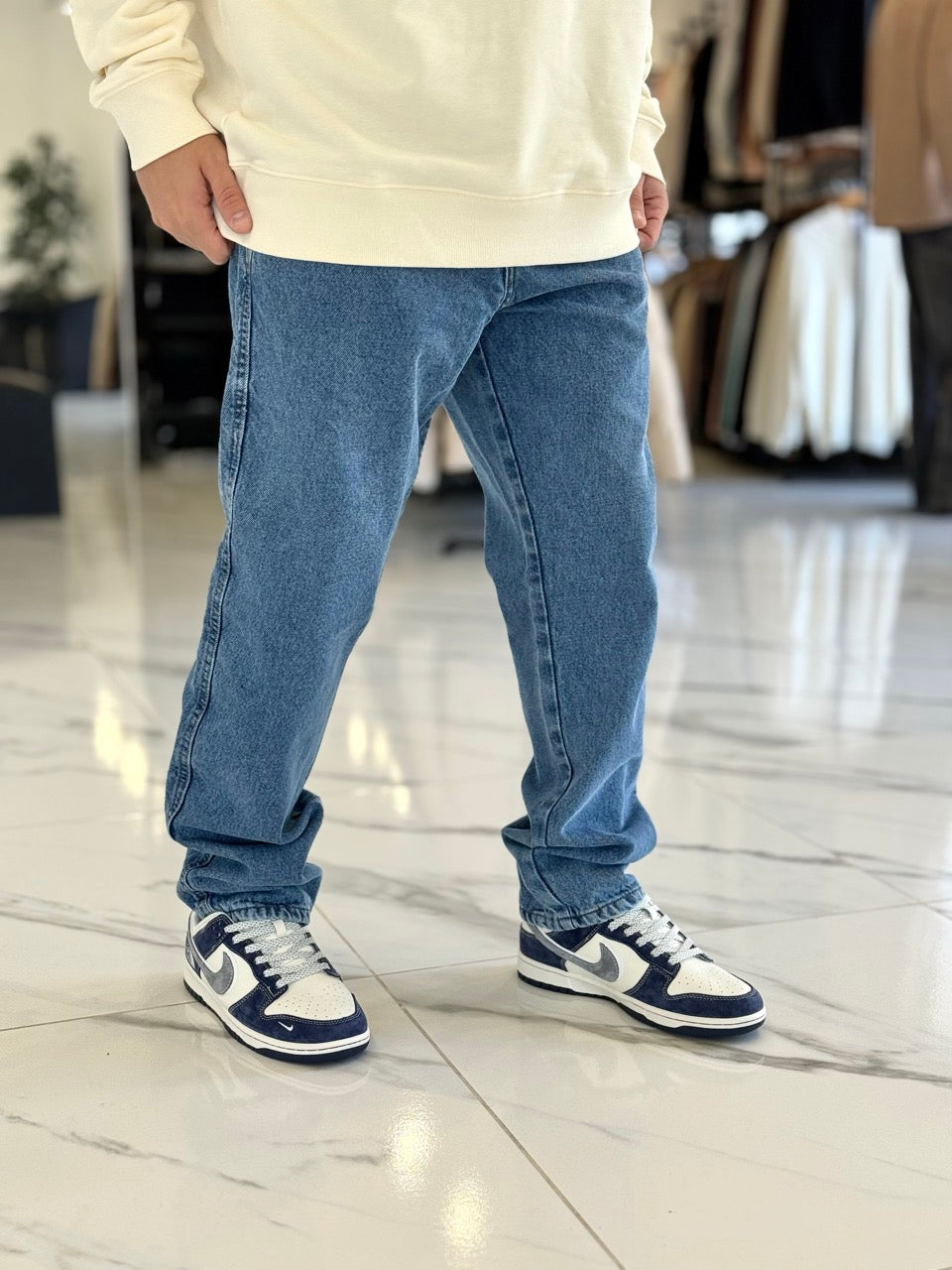 Jean "Soho" azul