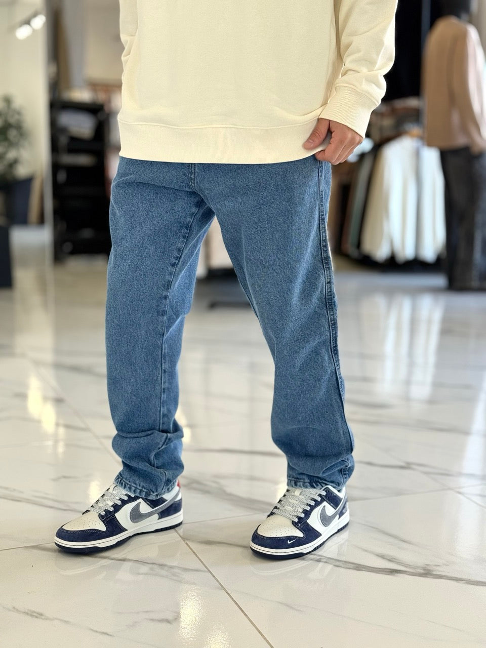 Jean "Soho" azul