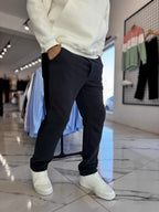 Jogging recto negro