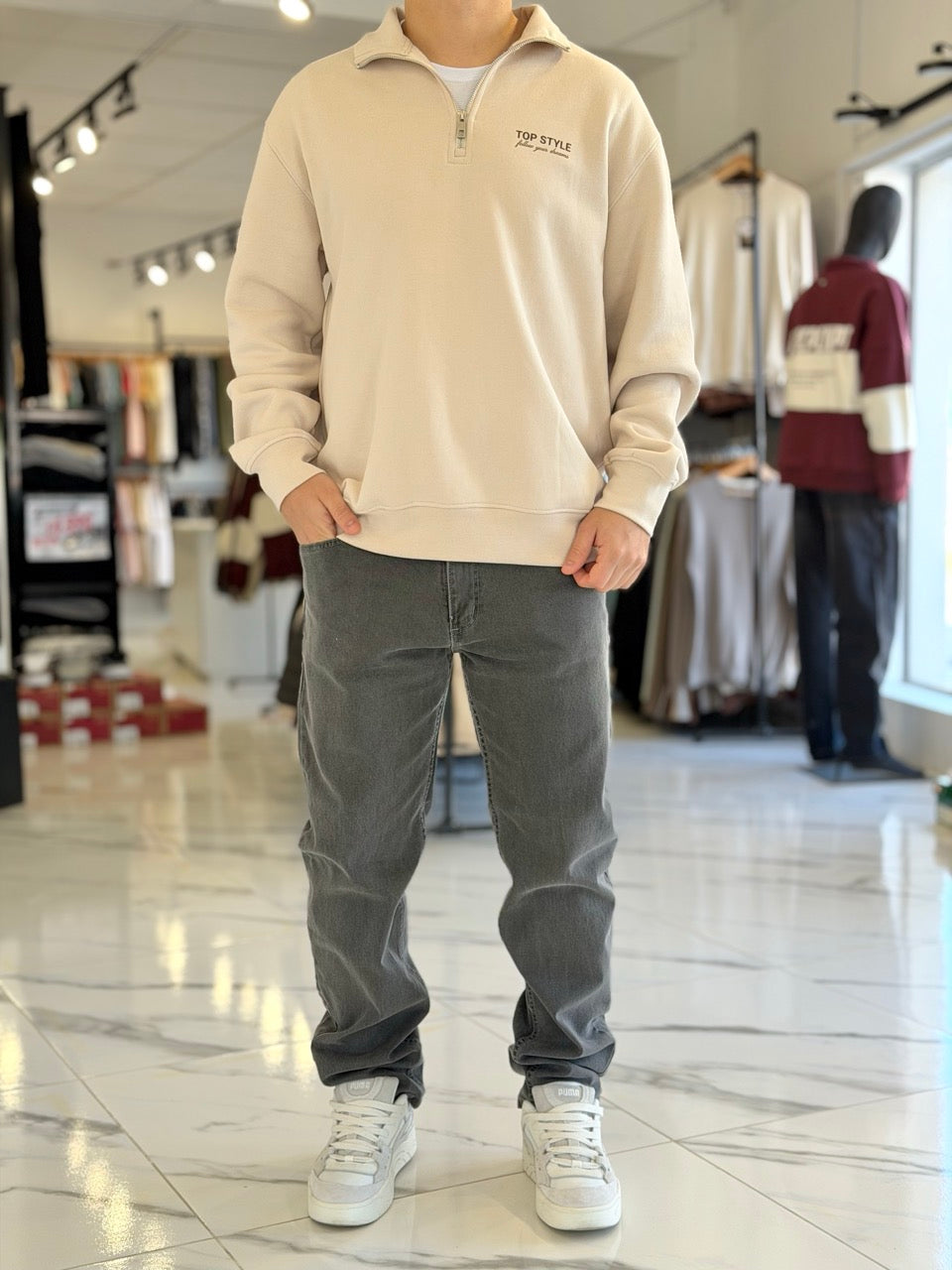 beige