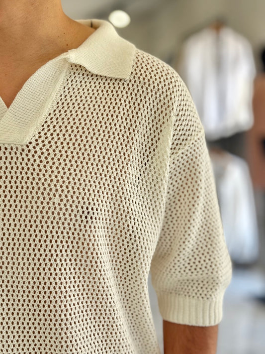 Remera tejida "Grecia"