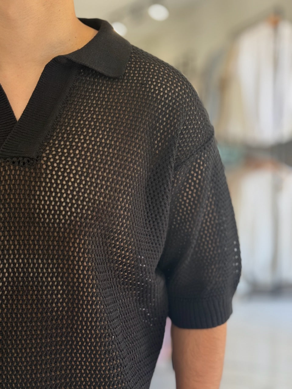 Remera tejida "Grecia"