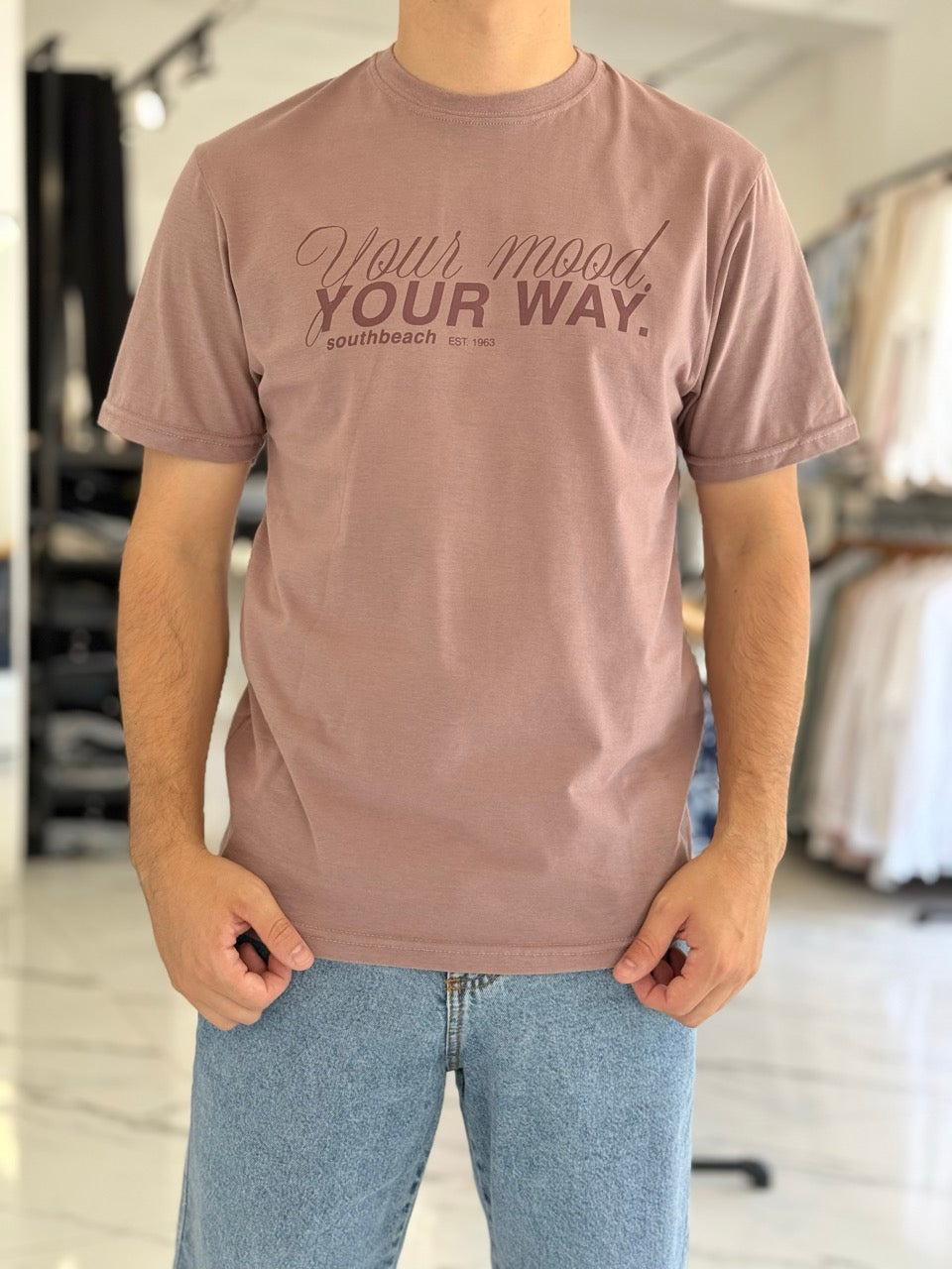 Remera clásica "Your Way"