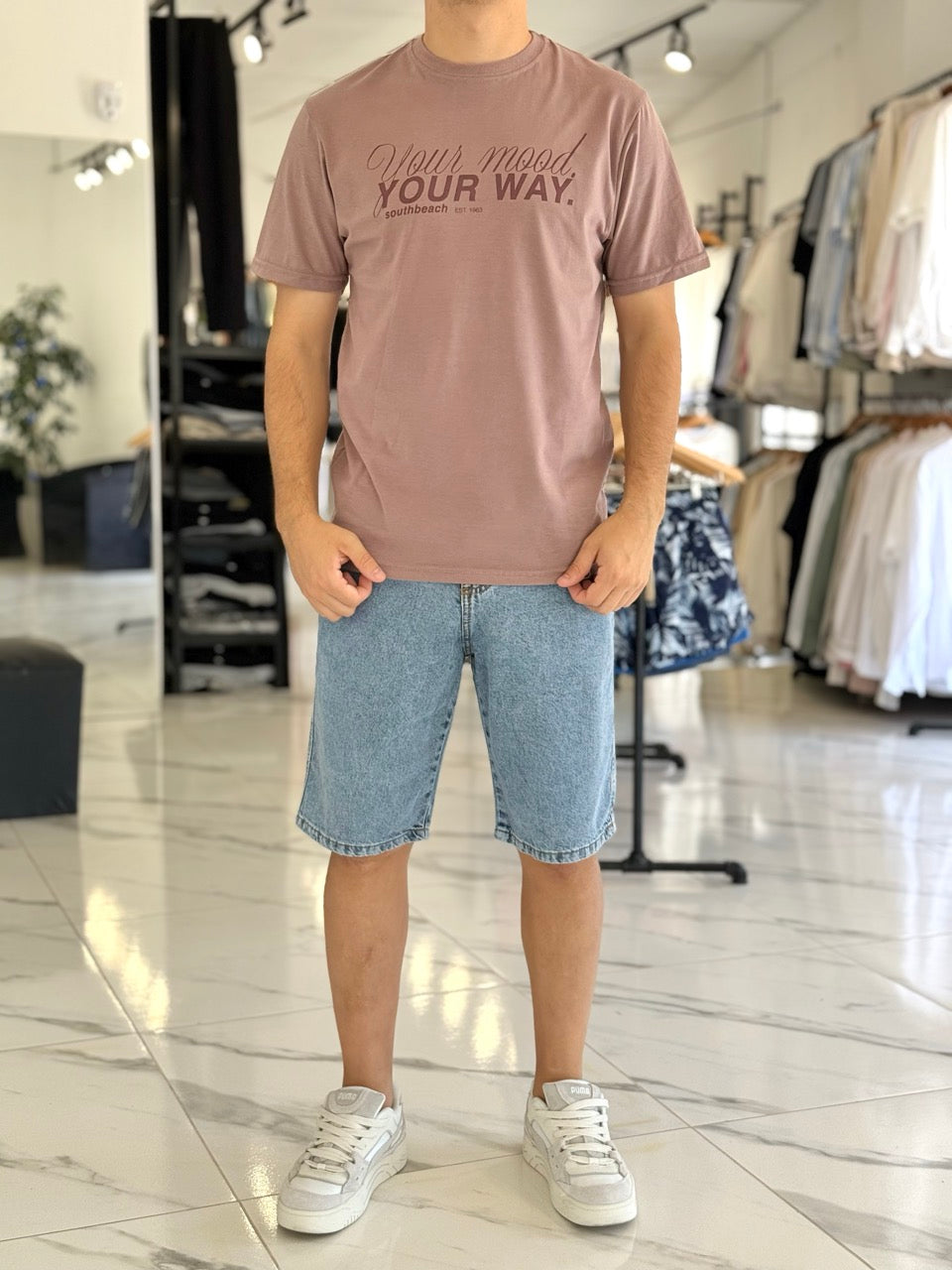 Remera clásica "Your Way"