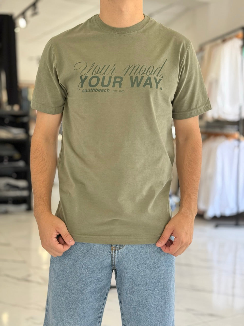 Remera clásica "Your Way"