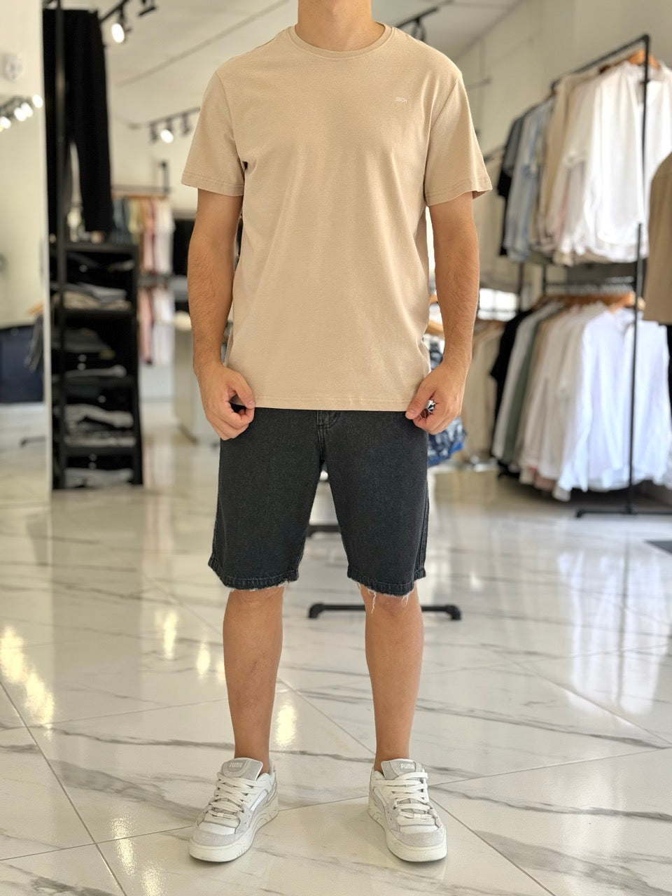 Remera clásica lisa