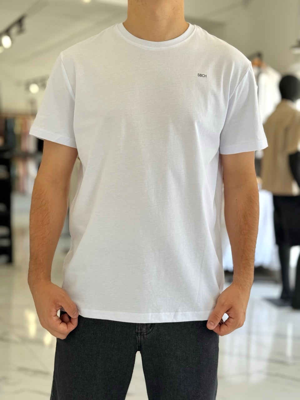 Remera clásica lisa