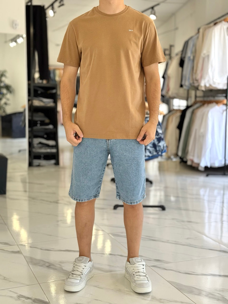 Remera clásica lisa