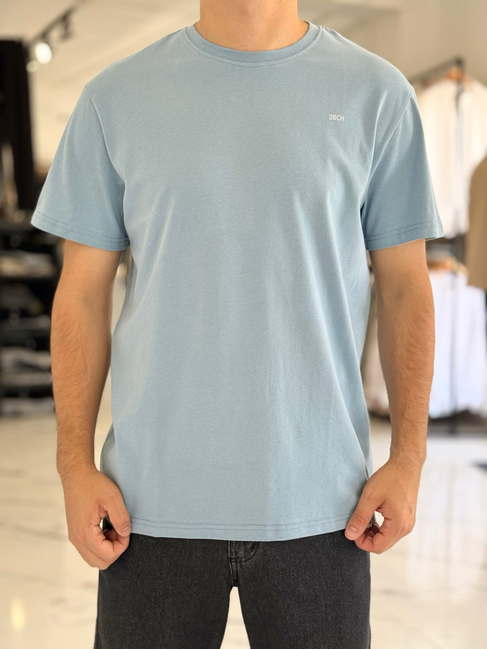 Remera clásica lisa