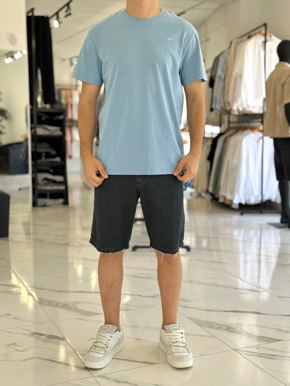 Remera clásica lisa