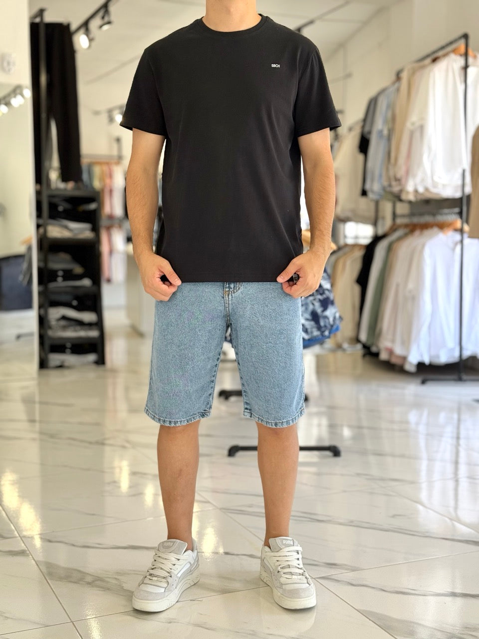 Remera clásica lisa