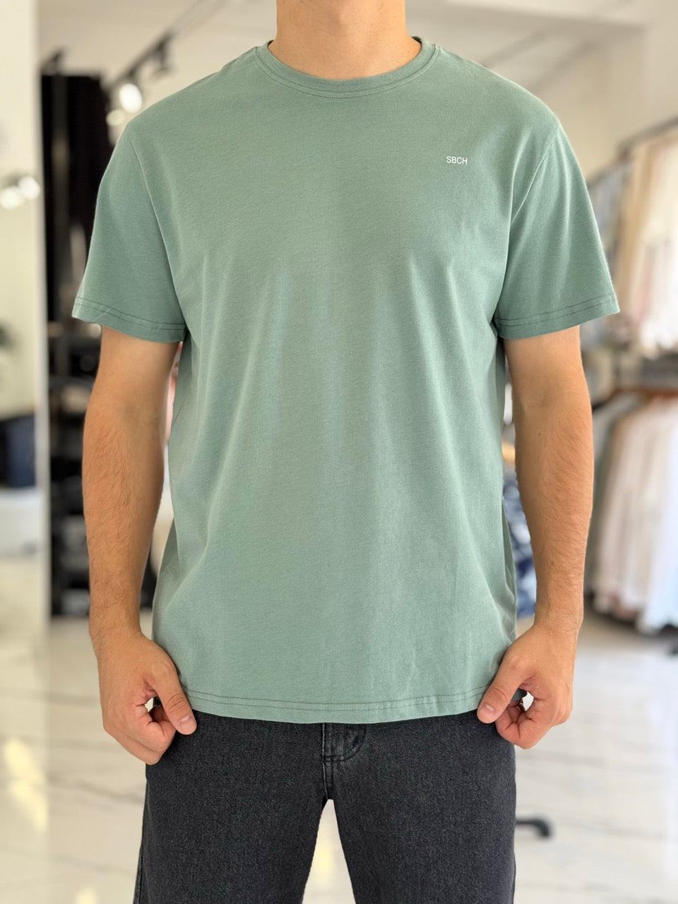 Remera clásica lisa