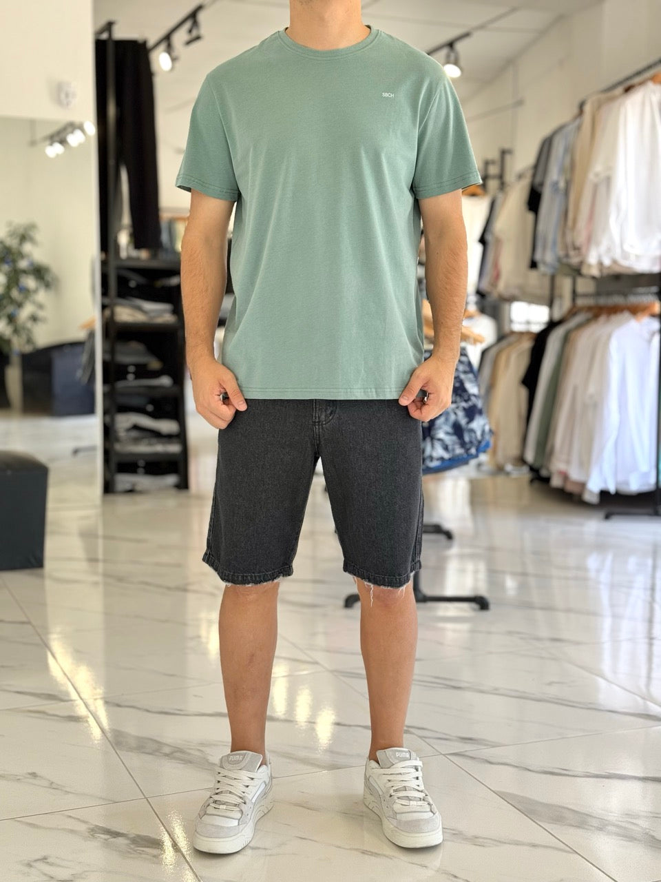 Remera clásica lisa