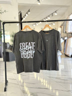 Remera oversize gastada "Create"