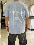 Remera oversize gastada "Dream Big"