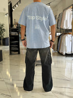 Remera oversize gastada "Dream Big"