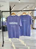 Remera oversize gastada "Hope"
