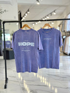 Remera oversize gastada "Hope"