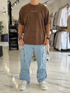 Remera oversize gastada "Story"