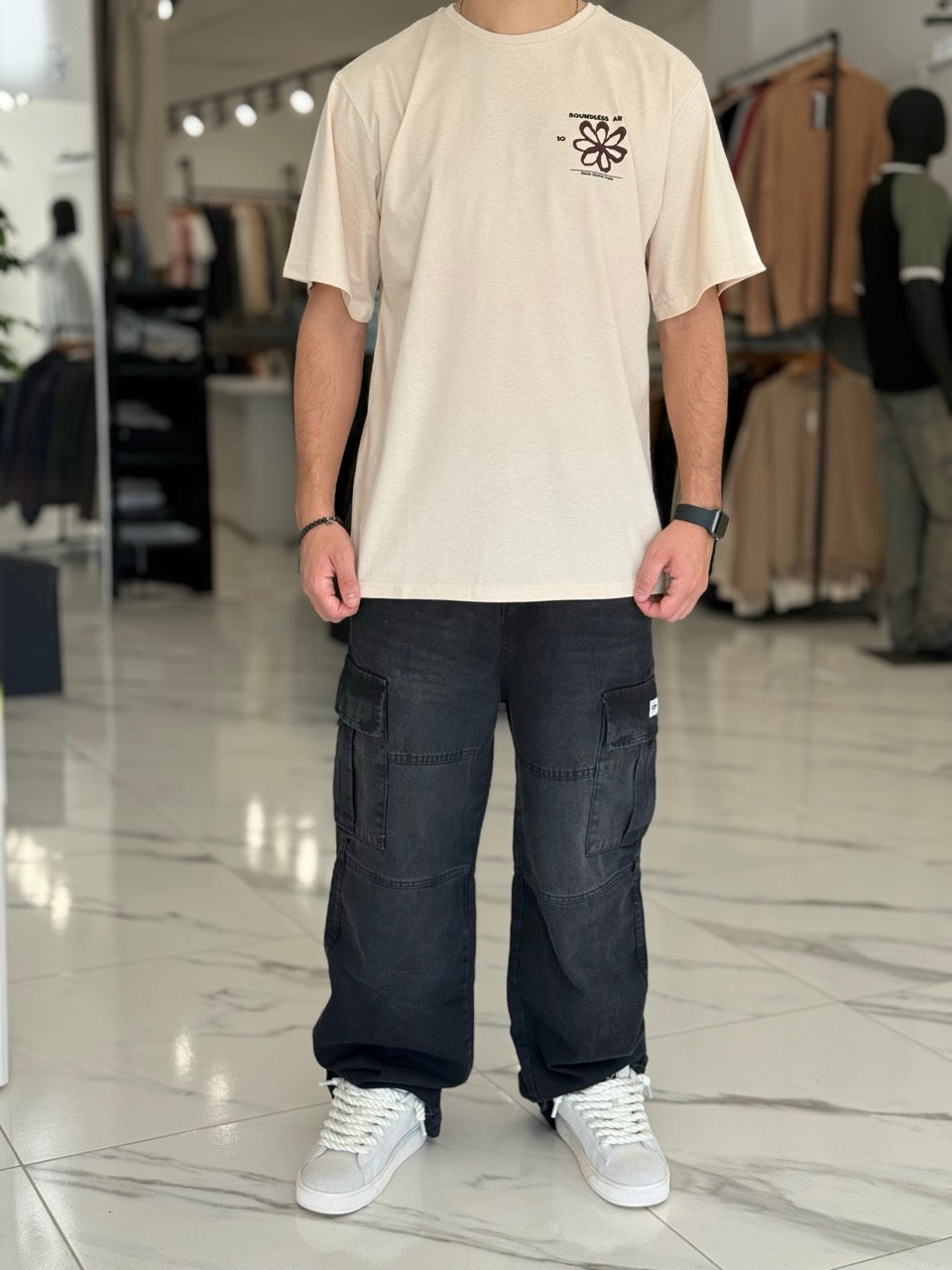 Remera oversize “Boundless”