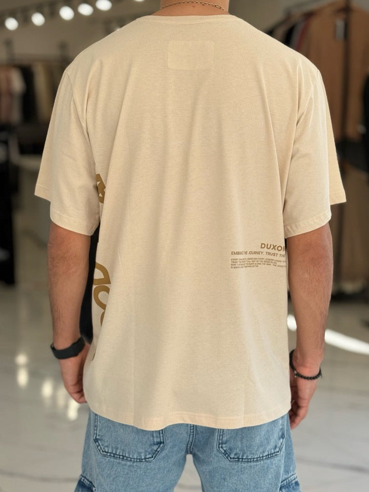 Remera oversize “Good Plan”